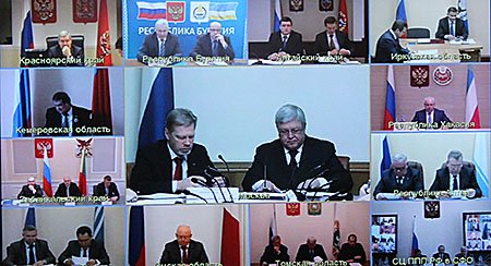 Участники заседания Совета