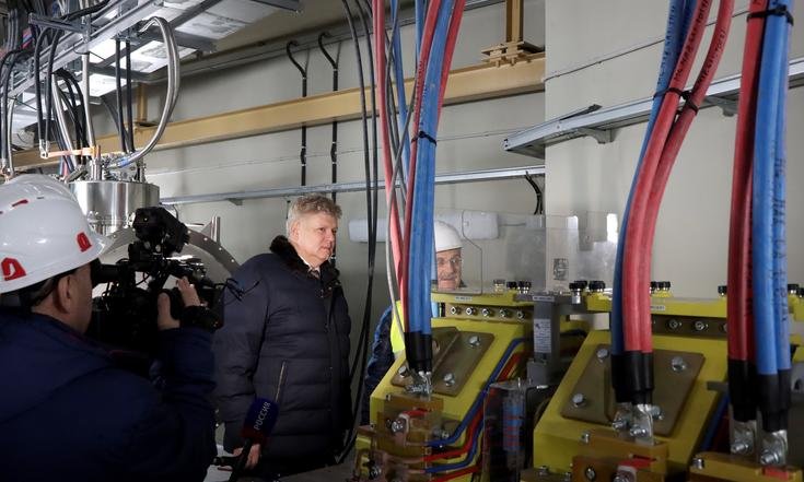 Посещение ЦКП СКИФ