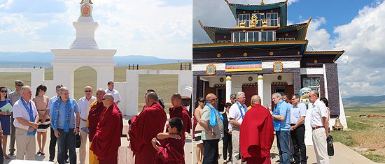 Виктор Толоконский ознакомился с деятельностью Ацагатского дацана