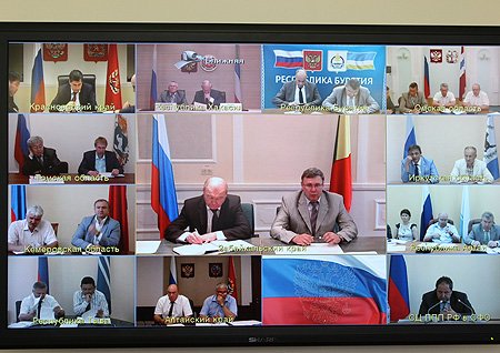 Участники совещания в регионах Сибири