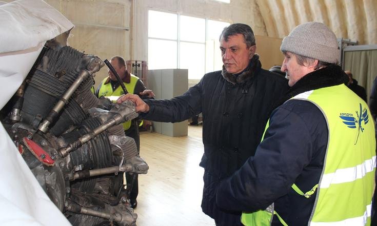 Посещение аэродрома спортивной авиации «Мочище»