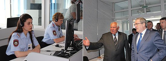 Полномочный представитель ознакомился с деятельностью Краевого центра мониторинга и управления комплексной автоматизированной системы «Безопасный город»