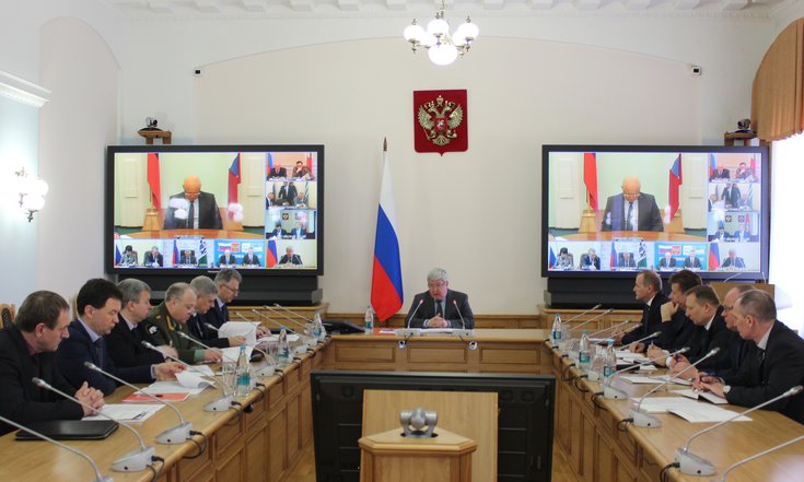 Заседание Президиума Коллегии по вопросам правоохранительной деятельности, обороны и безопасности