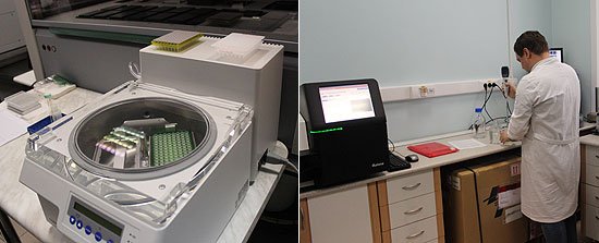 В ходе осмотра центра «Геномика»