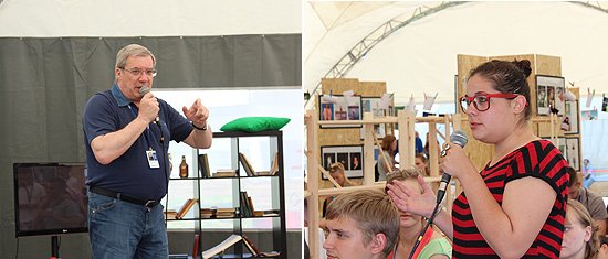 Виктор Толоконский ответил на вопросы участников лагеря - молодежных лидеров из регионов Сибири