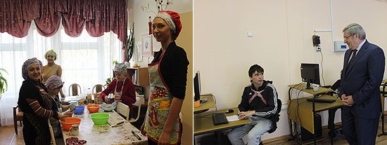 Полпред ознакомился с деятельностью Деткого дома № 7