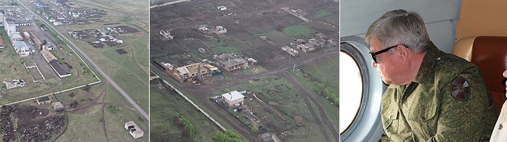 Николай Рогожкин совершил облет пострадавших от пожаров территорий