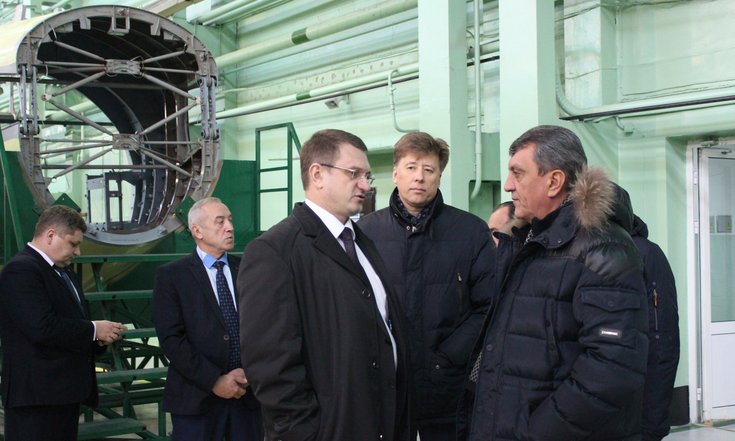 Посещение НАЗ им. Чкалова