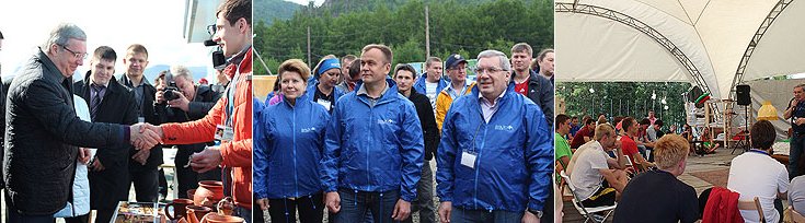 В ходе посещения площадок окружного форума: «Алтай: Точки роста», «Байкал 2020»,ТИМ «Бирюса-2013»