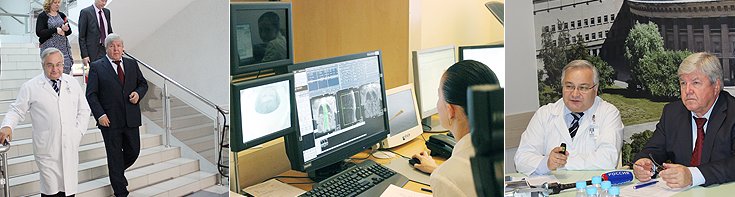 Николай Рогожкин ознакомился с работой отделений НИИТО