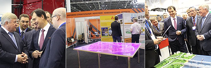 В рамках форума работают выставки индустрии транспорта, транспортной и складской логистики и инфраструктуры «TransSiberia» и «АвтоСиб»