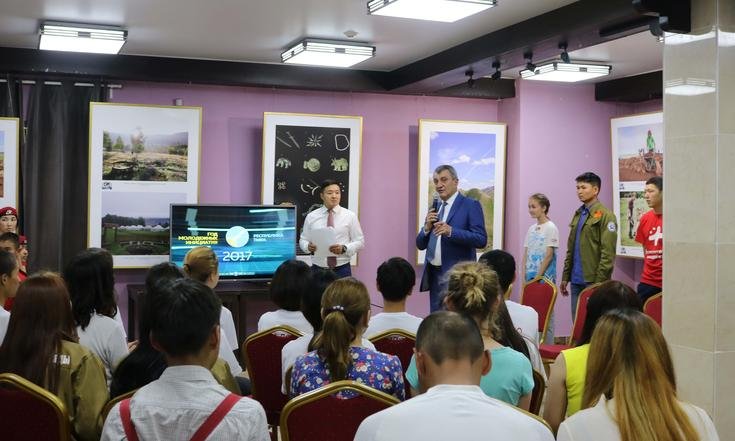 Встреча с молодежью Тывы