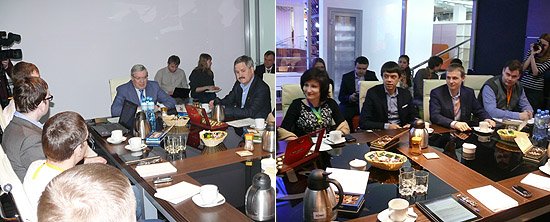 Встреча с участниками Зимней школы Академпарка