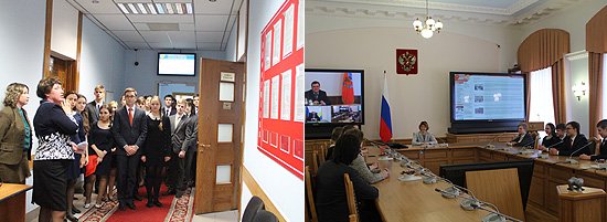 Школьники ознакомились с работой аппарата полномочного представителя