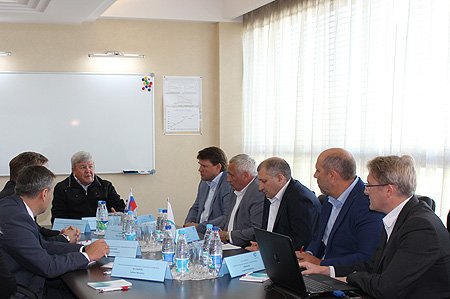 Николай Рогожкин обсудил с руководителями компании «Сибэко» актуальные проблемы тепло-энергетического комплекса