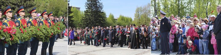 Митинг и возложение венков на Монументе славы