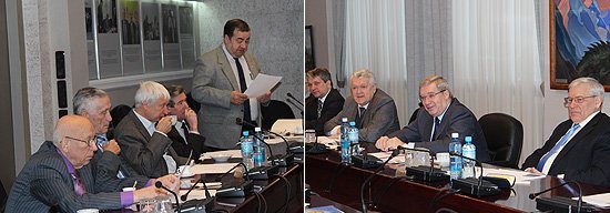 В ходе заседания