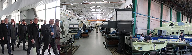 Виктор Толоконский посетил ОАО «Улан-Удэнский авиационный завод»