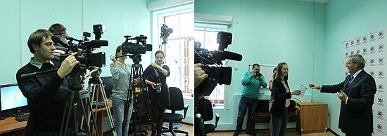 Будущие журналисты взяли интервью у полномочного представителя