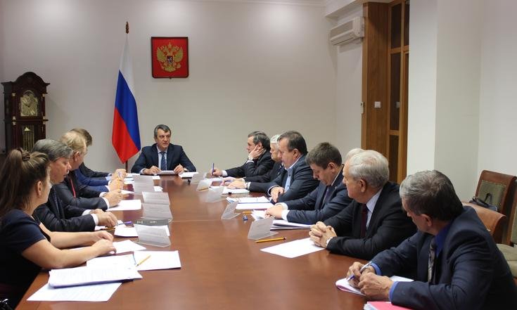 Cовещание по вопросу обеспечения ввода в эксплуатацию подстанции 110 кВ «Новая Академическая»