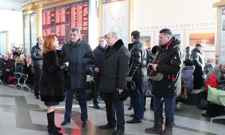 Посещение объектов ЗСЖД