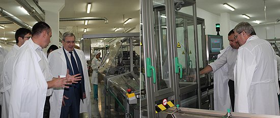 Виктор Толоконский осмотрел производственные линии