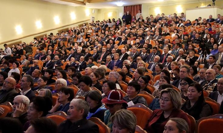 Торжества по поводу 80-летия добровольного вхождения Тувинской Народной Республики в состав Союза Советских Социалистических Республик