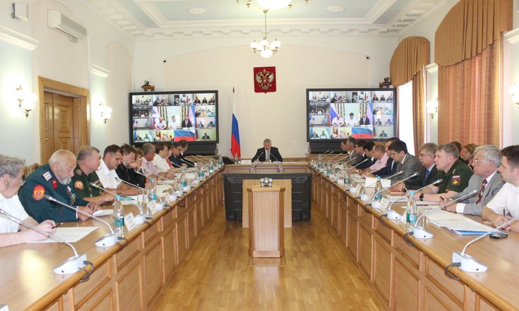 Заседание комиссии по делам казачества