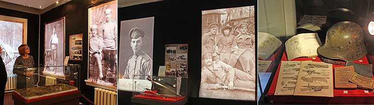 Во время осмотра выставки