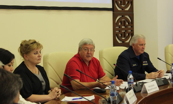 Совещание по вопросам защиты населенных пунктов от лесных пожаров