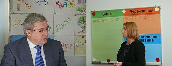 Представители некоммерческих организаций рассказали полпреду о своей работе, о проблемах, с которыми они сталкиваются, а также назвали возможные пути их решения