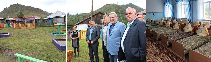 Вчера в Онгудайском районе полпред также посетил село Шашикман, где осмотрел новое здание детского сада. В сентябре учреждение впервые откроет свои двери для 70 малышей