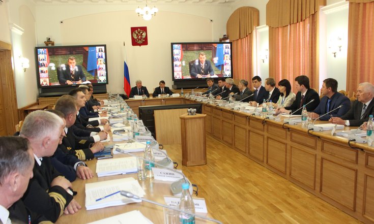 Заседание рабочей группы Госсовета по вопросам развития внутренних водных путей