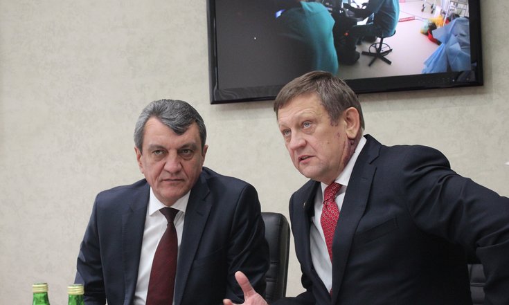 Посещение Новосибирского научно-исследовательского института патологии кровообращения имени академика Е.Н. Мешалкина