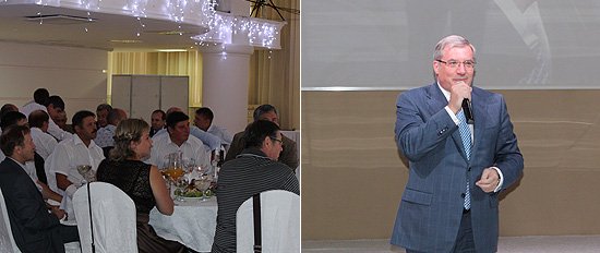 В ходе торжественного собрания