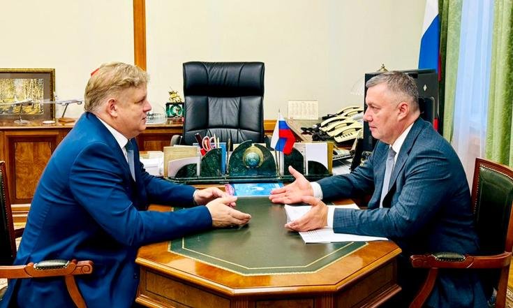 Рабочая встреча с Игорем Кобзевым