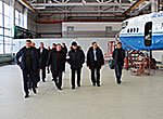 Полномочный представитель в Новосибирске посетил ряд организаций авиационной отрасли