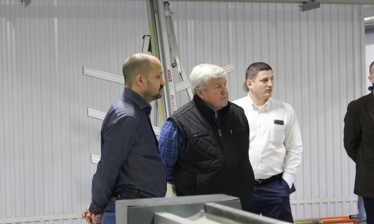 Посещение завода «Лампирис»