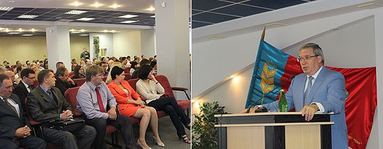 Полпред поздравил коллектив ОАО «Бийскэнерго» с победой в конкурсе «Лучшее промышленное предприятие Алтайского края»