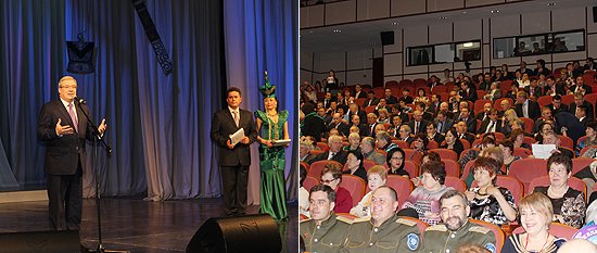 Во время открытия форума «Диалог культур»