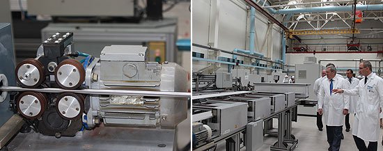 В ходе осмотра участков основного производства цеха № 10