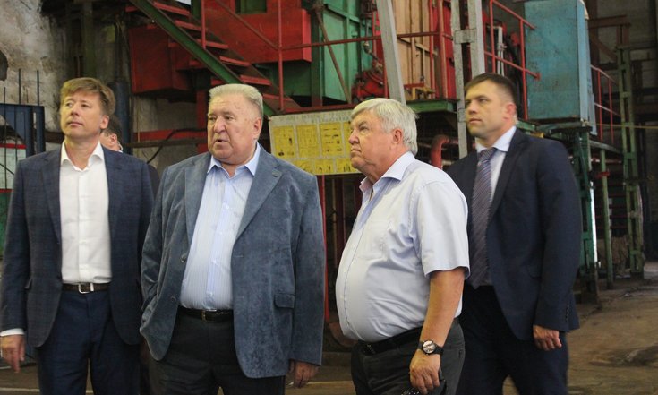 Посещение Новосибирского инструментального завода