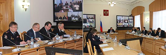 Участники рабочего совещания